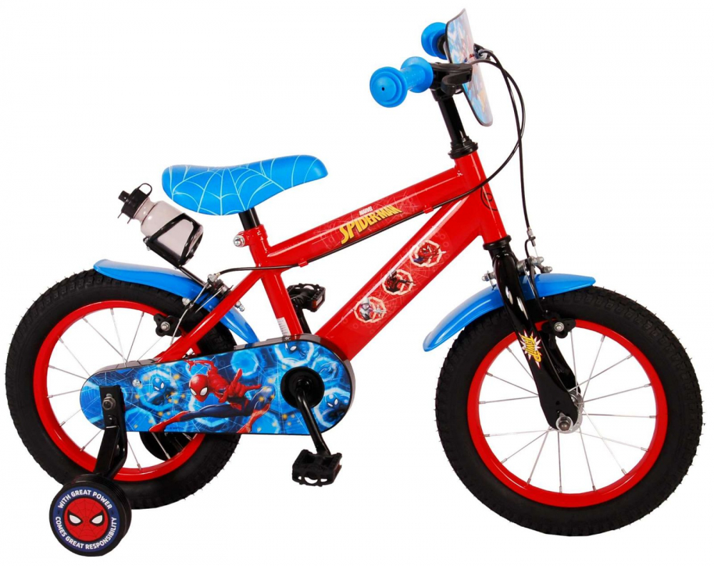 Bicicleta Spiderman RB 14" Eandl Cycles - imagine 14
