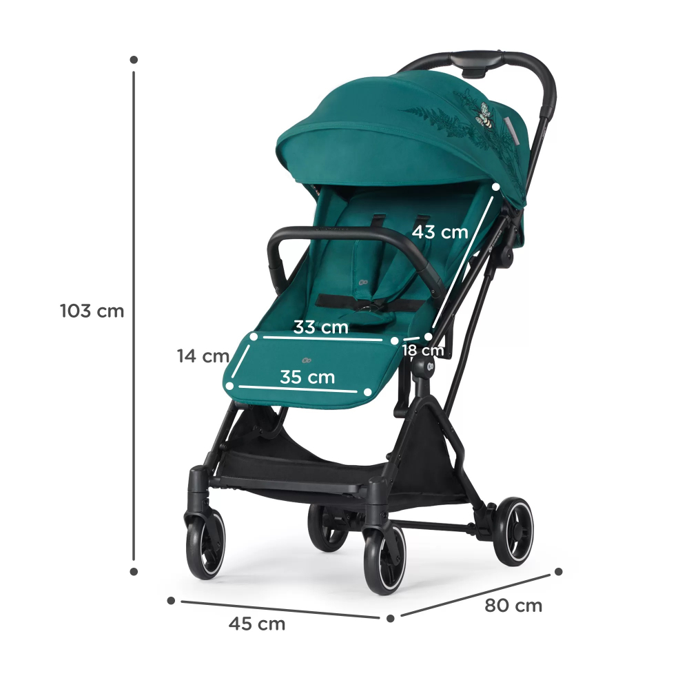 Kinderkraft INDY2 - Carucior Sport Manevrabil - imagine 8