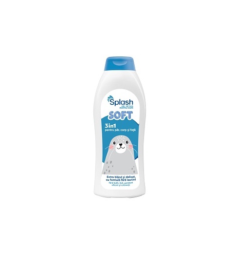 Gel 3in1 SOFT Talc pentru Copii | 500ml