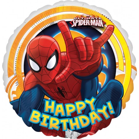 Balon Folie Spiderman 45 Cm Amscan