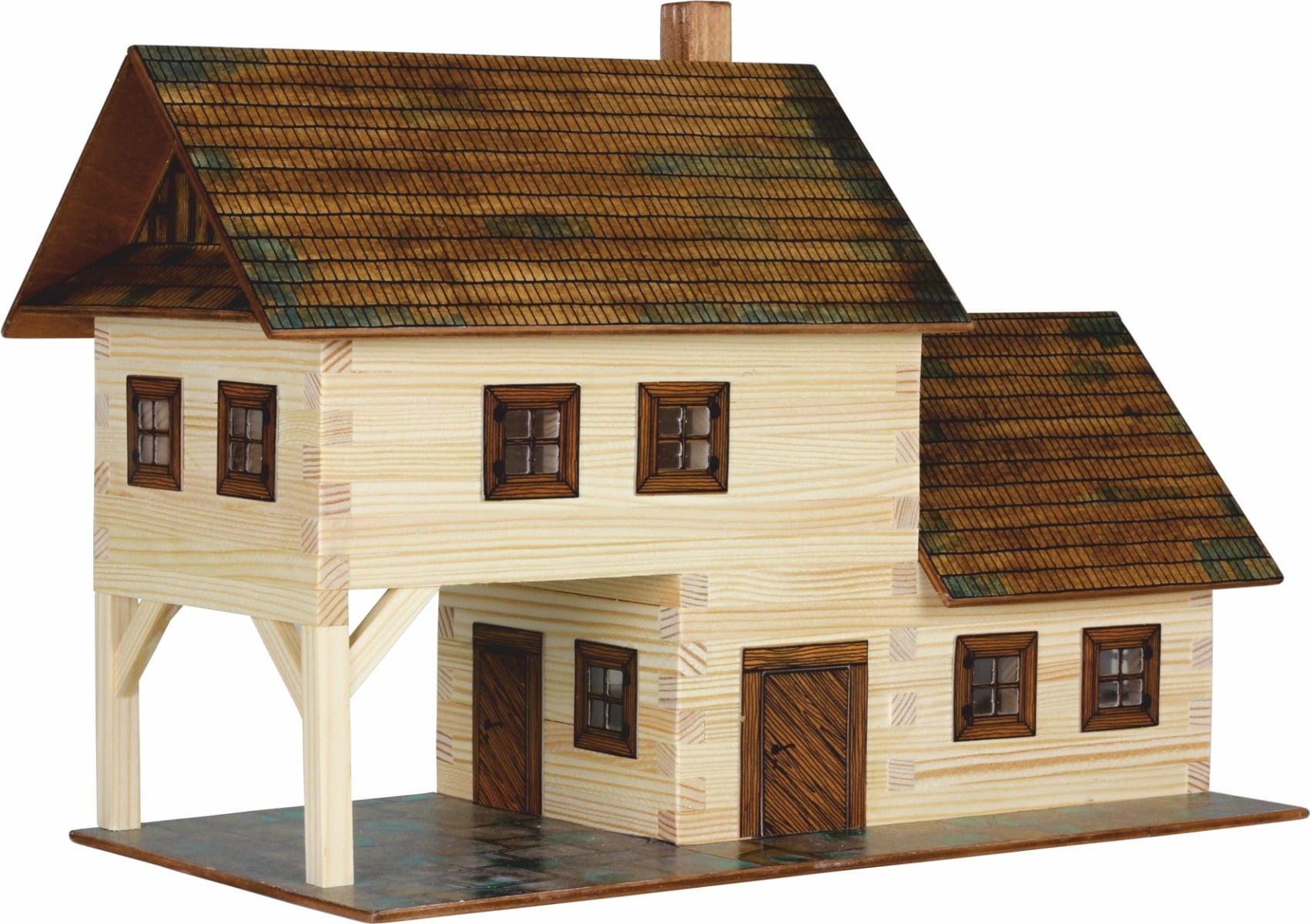 Set Constructie Walachia Taverna, 213 Piese, Lemn
