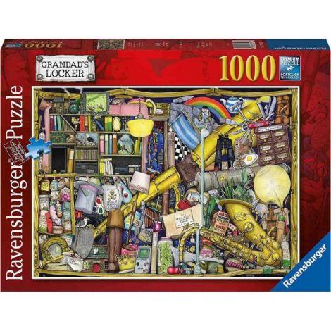Puzzle Ravensburger Dulapul Bunicului 1000 Piese - imagine 2