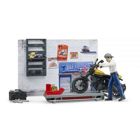 Bruder Service Motocicleta Ducati Scrambler