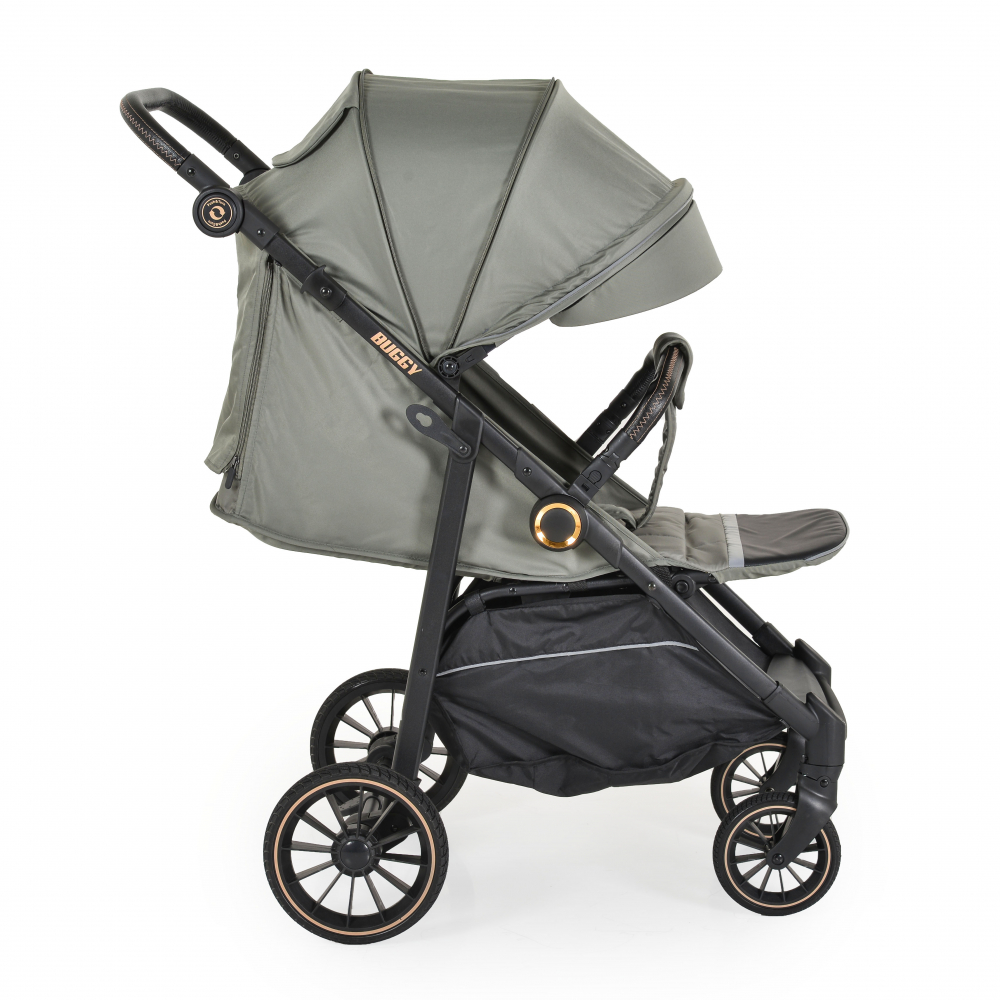 Moni Buggy Green - Carucior Aluminiu 0-22kg - imagine 7