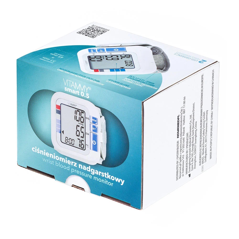Tensiometru Vitammy Smart 0.5, Manseta 13.5-21.5 cm - imagine 2