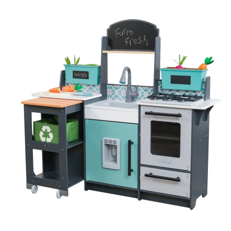 Bucătărie Joacă Kidkraft Garden Gourmet - Lemn - imagine 3