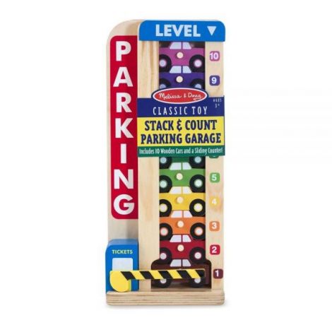 Parcare Melissa & Doug - Jucarie educationala numerotata