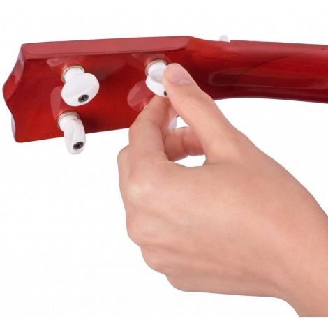 Ukulele Goki pentru Copii, 4 Corzi, Lemn, 4 Ani+ - imagine 7