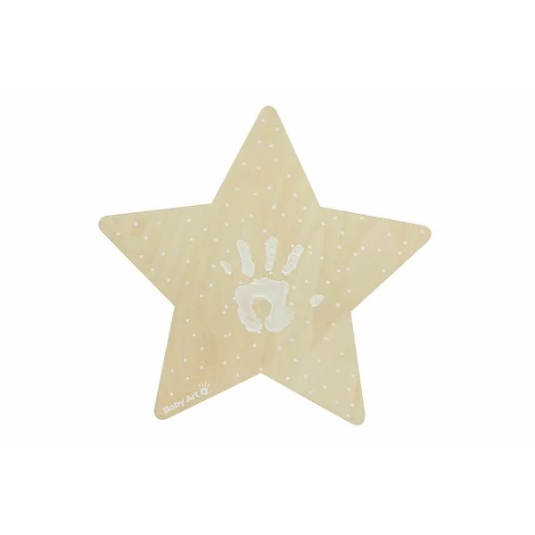 Lampa de veghe Baby Art Wooden - Stea LED - imagine 5