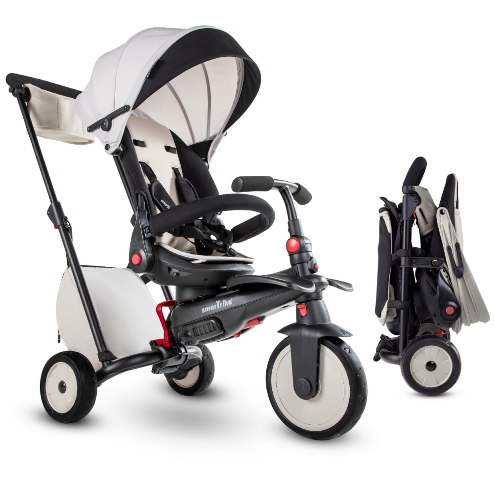 Smart Trike STR7 7-in-1 Ultrapliabil Gri, 6 Luni+ - imagine 5