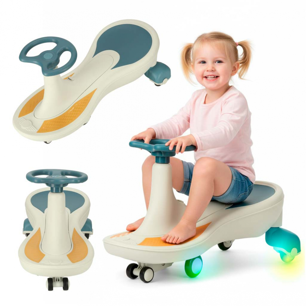 PlasmaCar Ikonka LED, Albastru-Alb, Până la 100kg - imagine 6