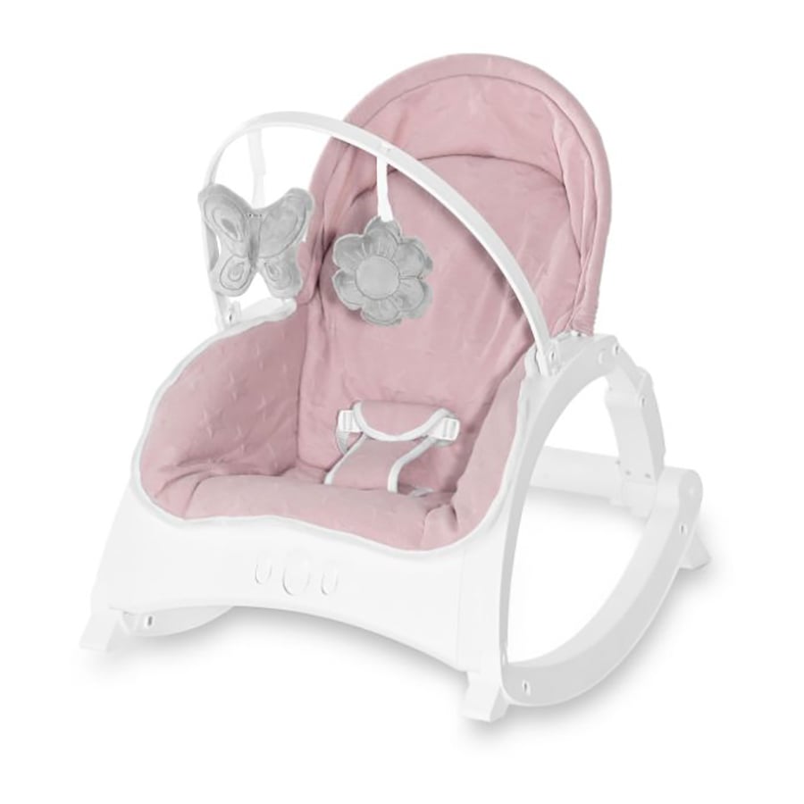 Fotoliu balansoar Lorelli Alex cu vibratii, Cameo Rose