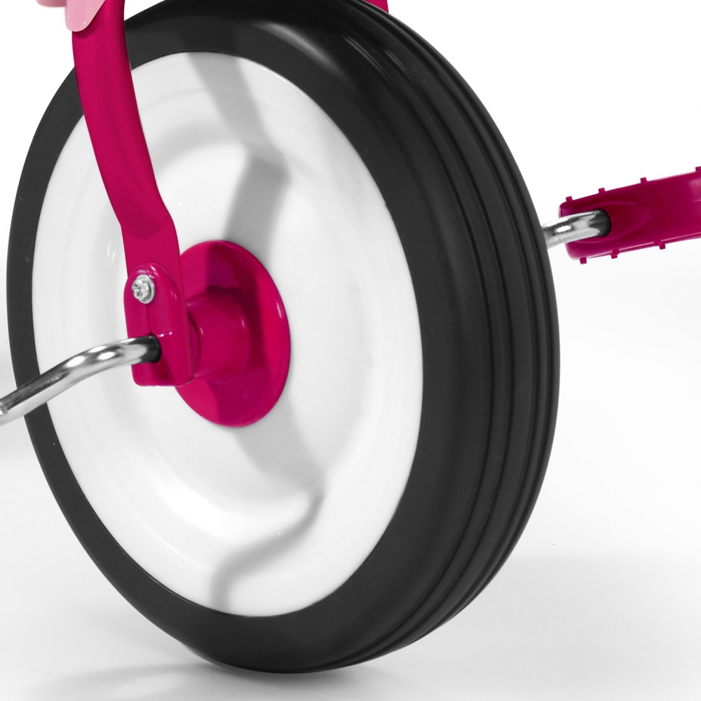 Tricicleta Radio Flyer Fold 2 Go Pink, Pliabilă - imagine 4