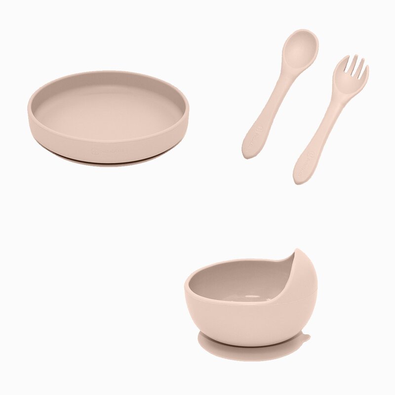 Set Hranire Petite&Mars Silicon Bej Fara BFA - imagine 4