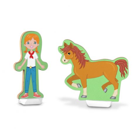 Set Magnetic La Ferma Melissa & Doug, 102 Piese - imagine 6