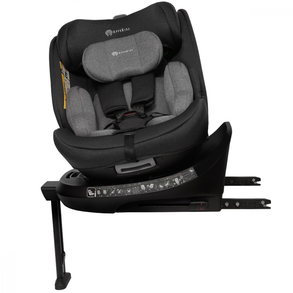 Scaun Appekids I-Size 360° Grey Pro Confort - imagine 6