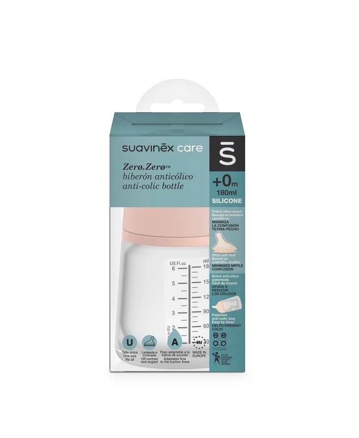 Biberon Suavinex Zero 180ml Debit Variabil