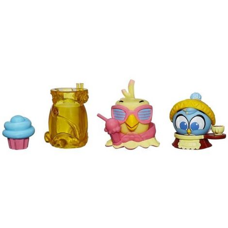 Angry Birds Stella Telepods Hasbro Set 2 Figurine - imagine 2