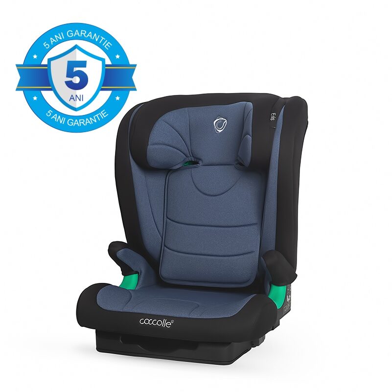 Scaun Auto Coccolle Eris iSize, 100-150 cm, Rock Blue - imagine 5