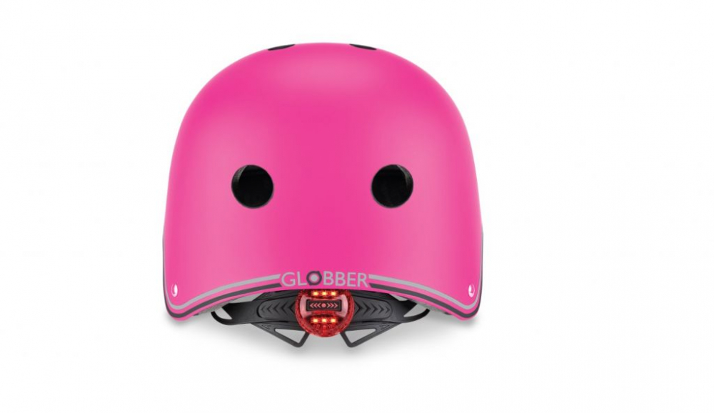Casca Globber Primo XSS Roz cu LED-uri