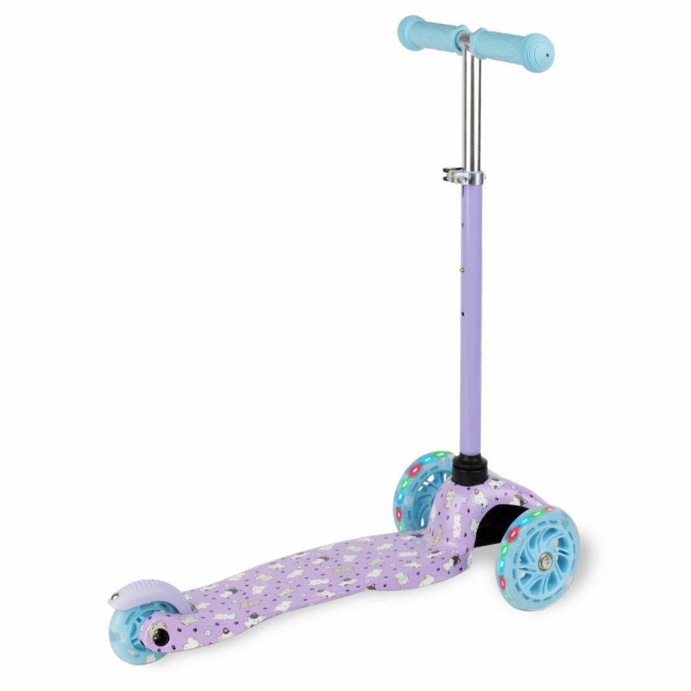 Trotineta Kidwell Uno Kitty Roti Luminoase - imagine 4