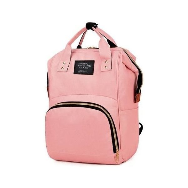 Geanta-Rucsac Mamici Iso Trade Roz, Spatioasa - imagine 6