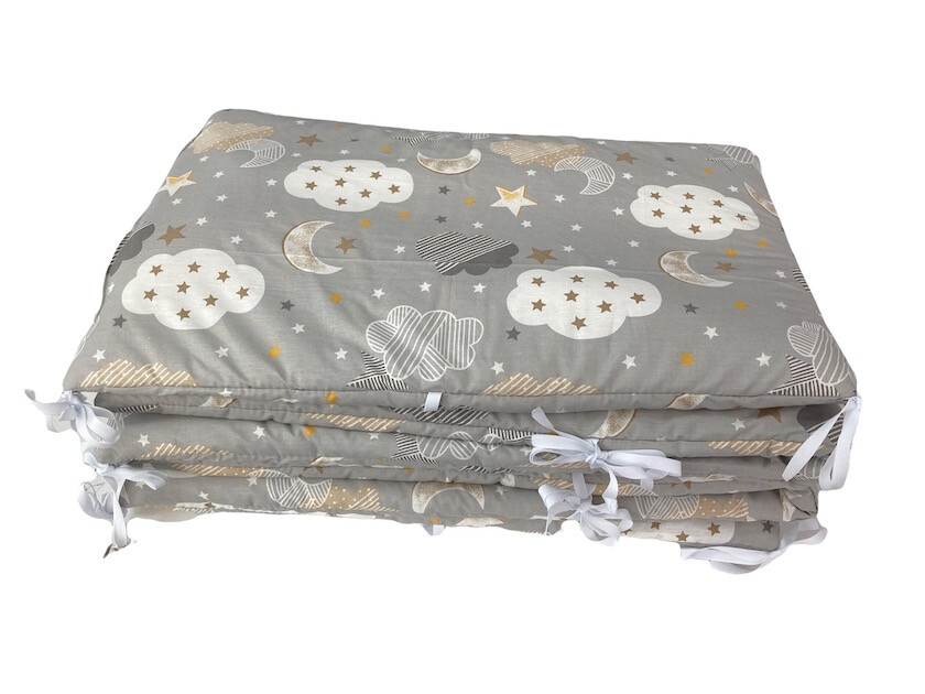 Set Aparatori Pat DeLuxe Deseda, 120x60 cm, Gri