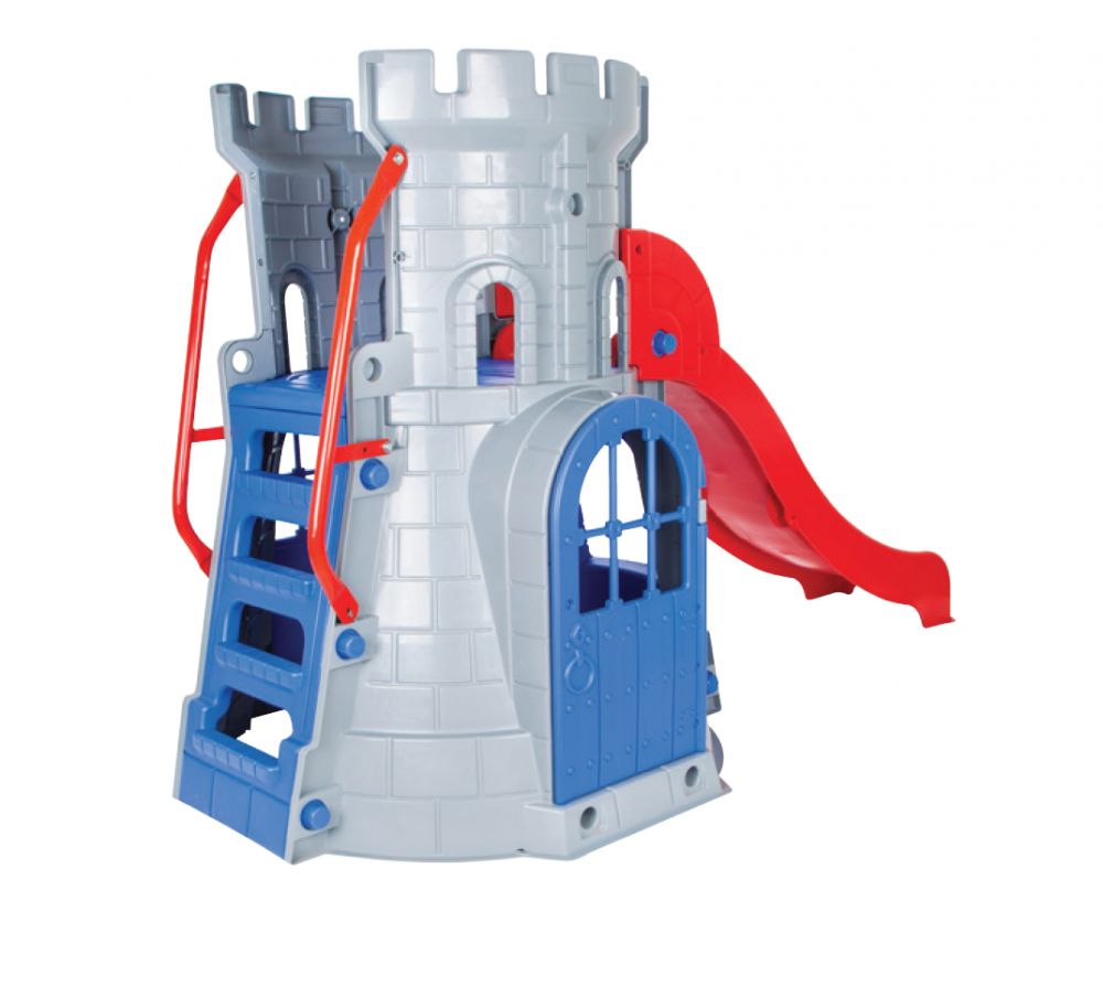 Spațiu Joacă Pilsan Castle Slide cu Tobogan