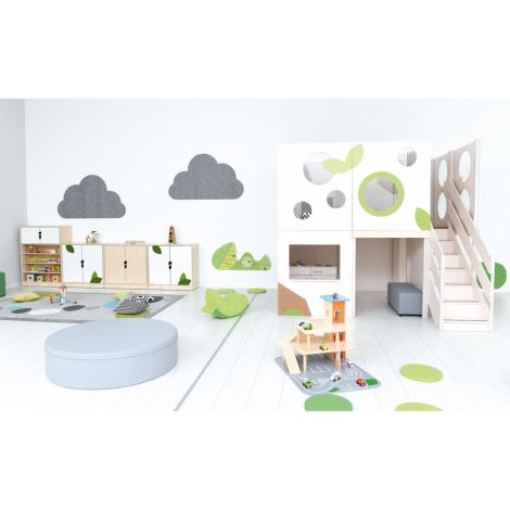Complex Joacă Flora Moje Bambino - Lemn Interior - imagine 13
