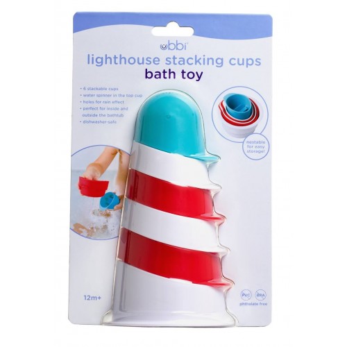 Piramida baie Ubbi, cupe colorate educativ - imagine 5