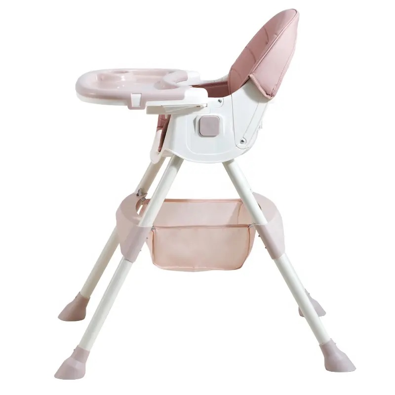 Scaun de masa 3in1 Little Mom Pink, balansoar - imagine 12