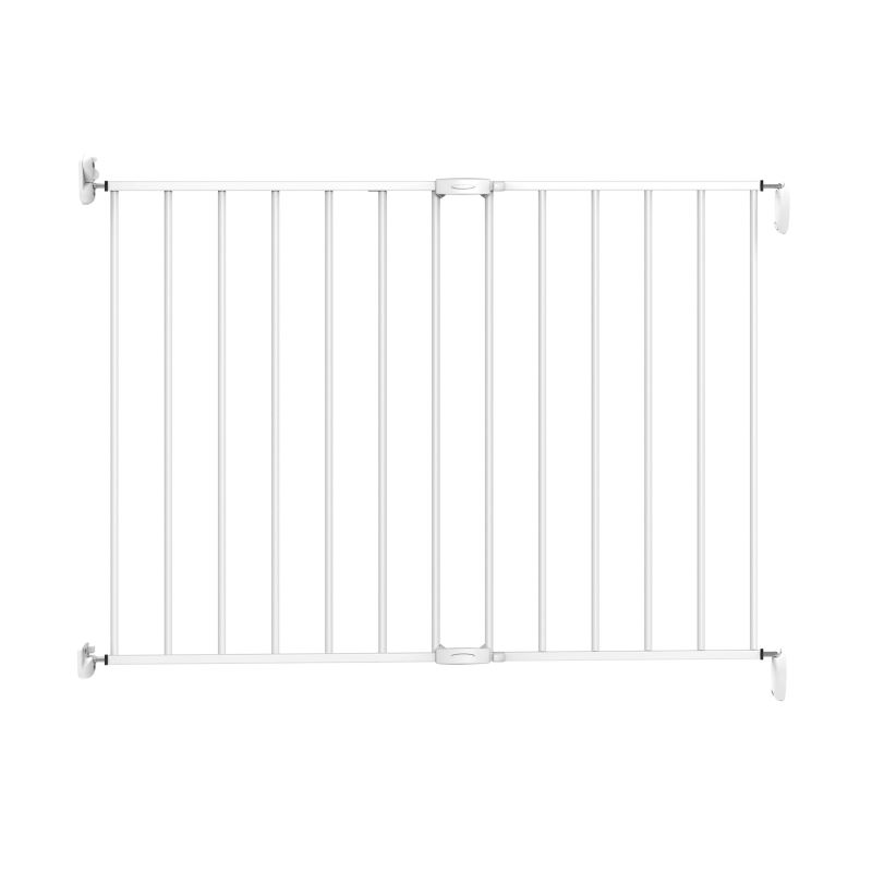 Poarta Siguranta Extensibila Noma 62-102 cm Alb - imagine 4