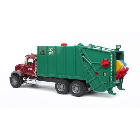 Bruder Camion Gunoi Mack Granite Jucărie - imagine 3