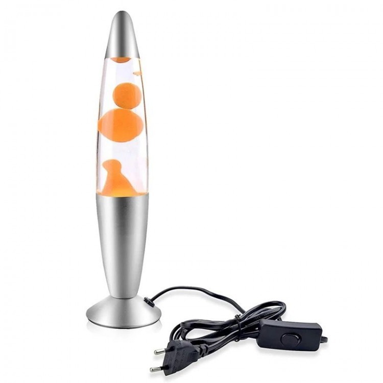 Lampa Lava Orange Procart 41cm | Decor Modern - imagine 2
