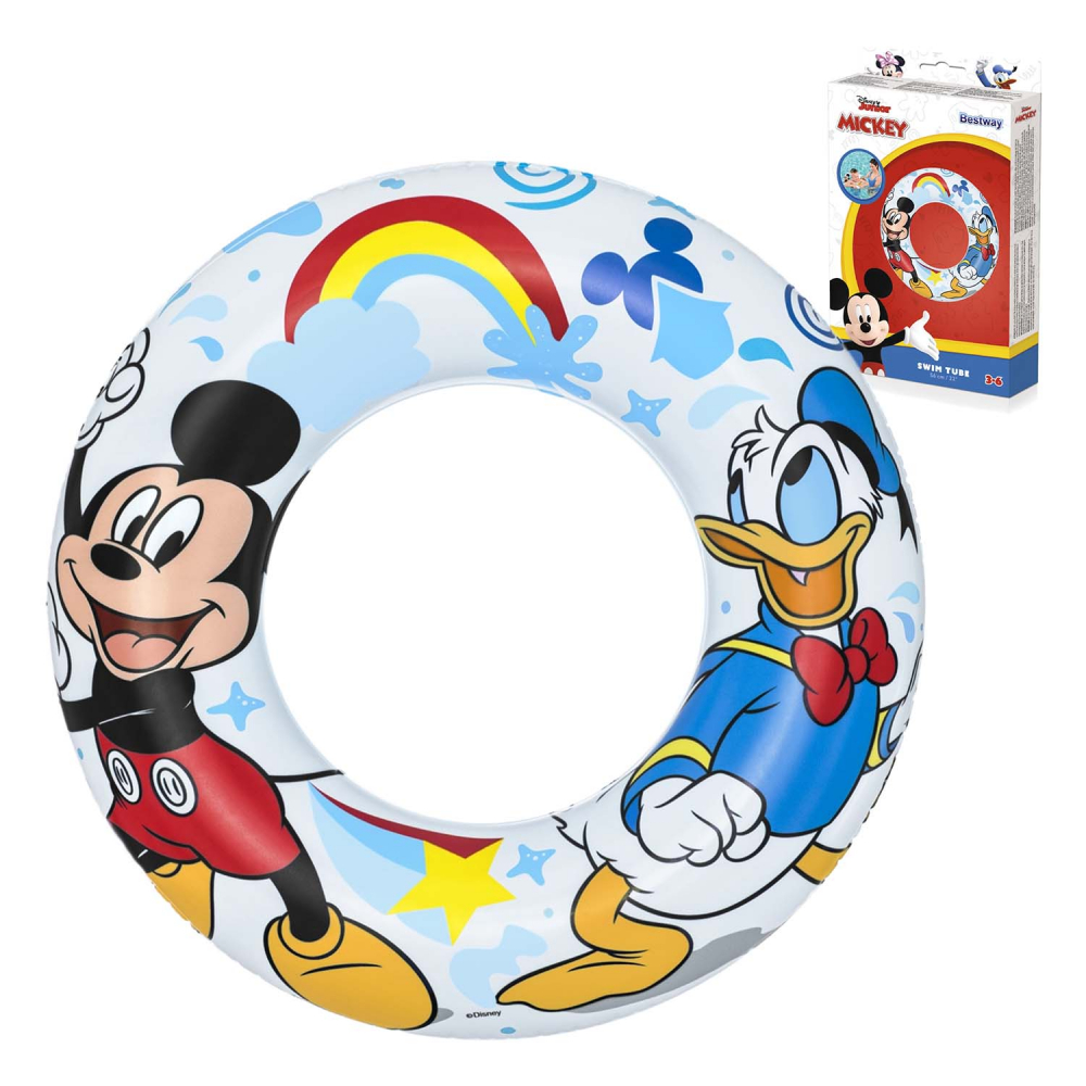 Colac Gonflabil Bestway Mickey 56 cm - imagine 4