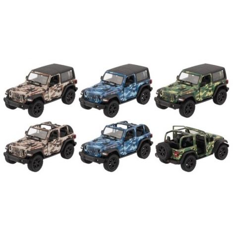 Masinuta Jeep Wrangler Goki Pull-Back - imagine 2