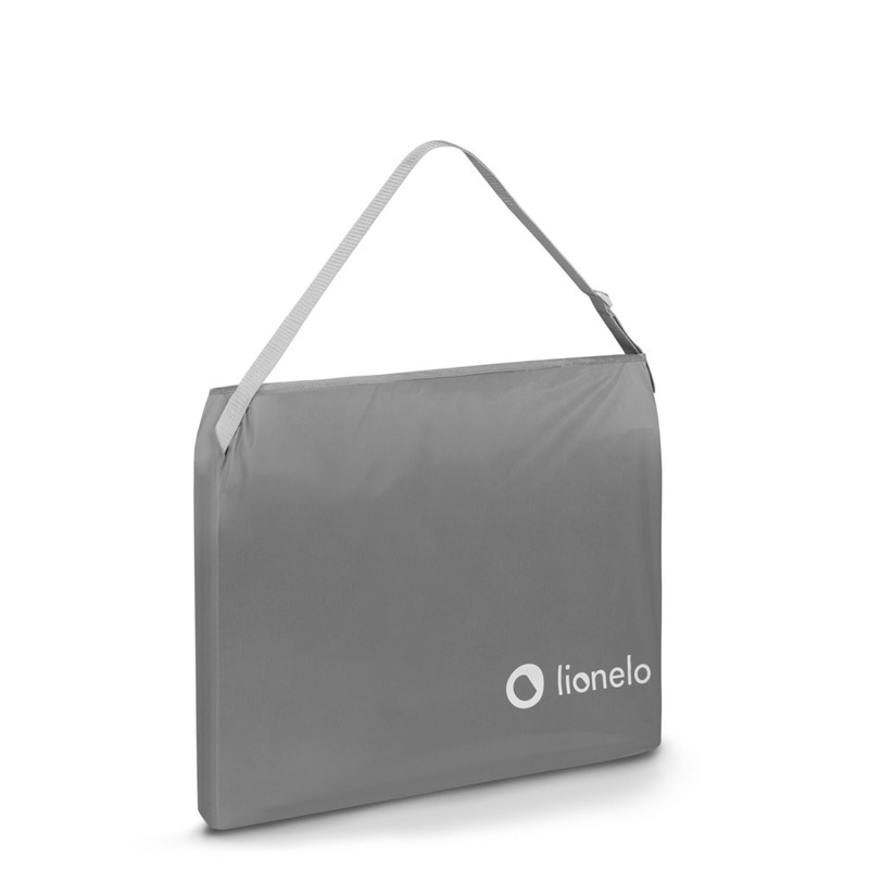 Bariera Protectie Lionelo Lora, Gri, 105x45 cm - imagine 8