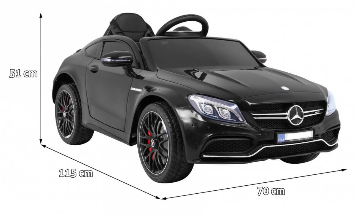 Masinuta Electrica Mercedes AMG C63s Copii - imagine 2