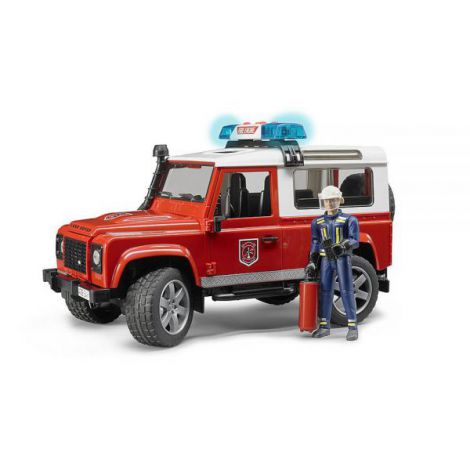 Bruder Masina de Pompieri Land Rover Defender