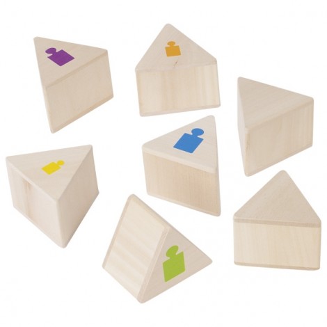 Joc de memorie Greutatile Goki - Lemn - imagine 2