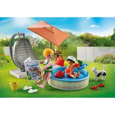 Playmobil Piscină Curte - Distracție Vară - imagine 4