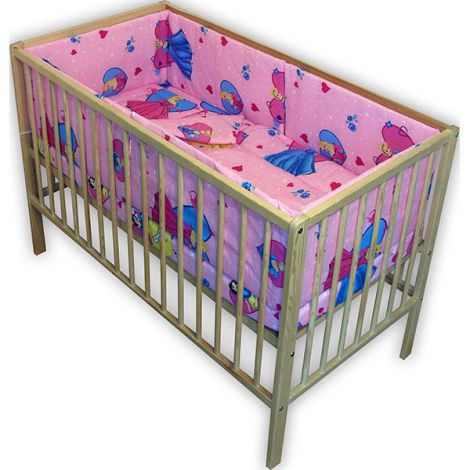 Lenjerie Hubners Princess 5 piese roz