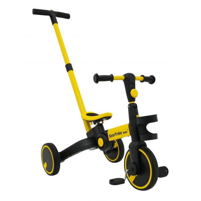 Sportrike SporTrike 3-in-1 Galben | Tricicleta Copii - imagine 8