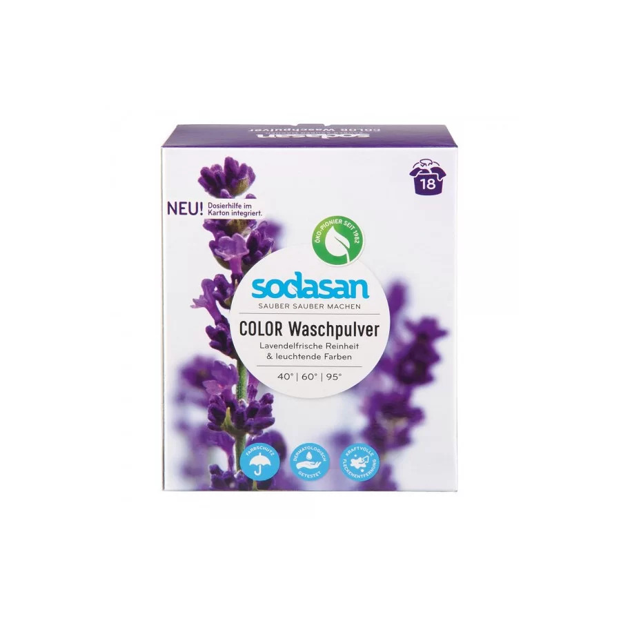 Sodasan Detergent Bio Colorate Lavanda 1,01 kg