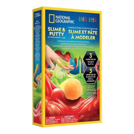 Set Educativ Slime & Plastilină National Geographic