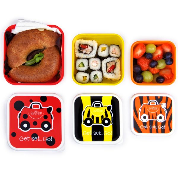 Set 3 Cutiute Gustari Trunki Snack Pots - imagine 3