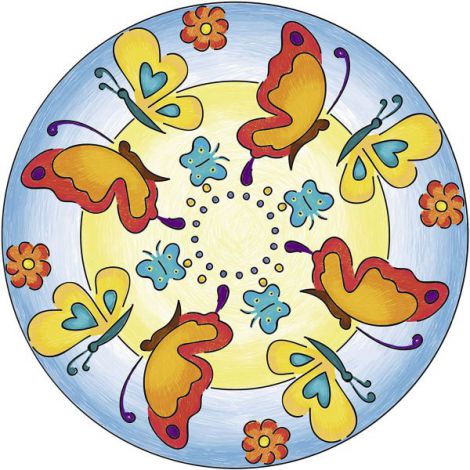 Set Mandala Flori Ravensburger - Creativitate - imagine 6