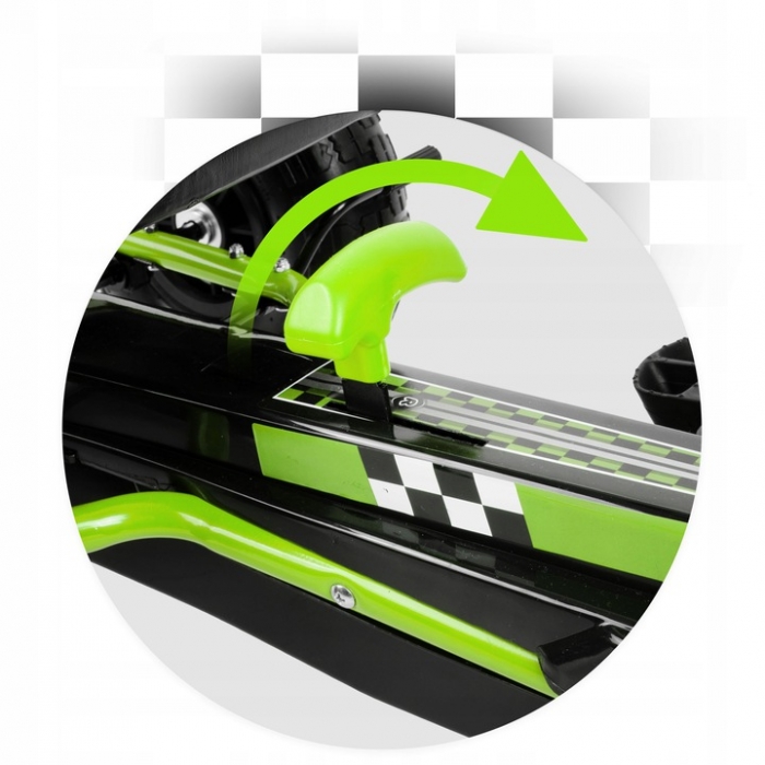 Kart Pedale Ricokids RK594 Verde pentru Copii - imagine 6