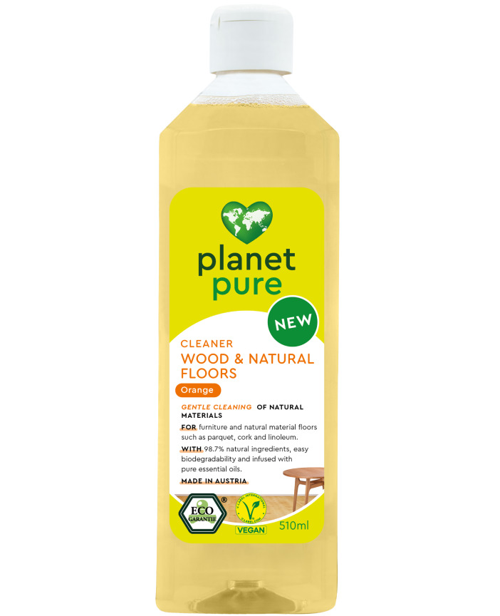 Detergent Bio Planet Pure Lemn Portocale 510ml - imagine 2