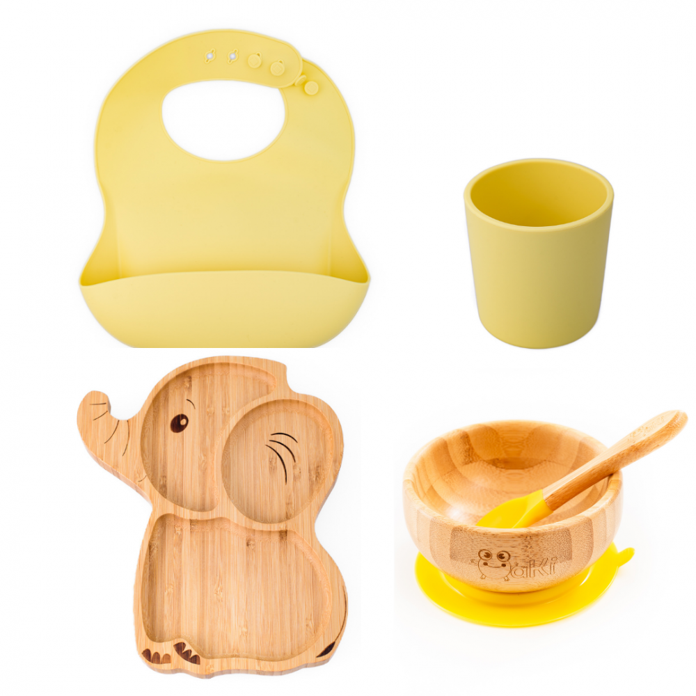 Set Diversificare Oaki Bambus Elefant Galben